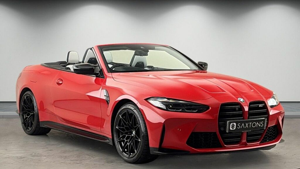 BMW M4 3.0 Biturbo Competition Convertible Ste Red