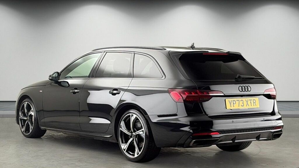 Audi A4 Avant 2.0 Tfsi 40 Black Edition Estate S Tron YP73XTR Black #2