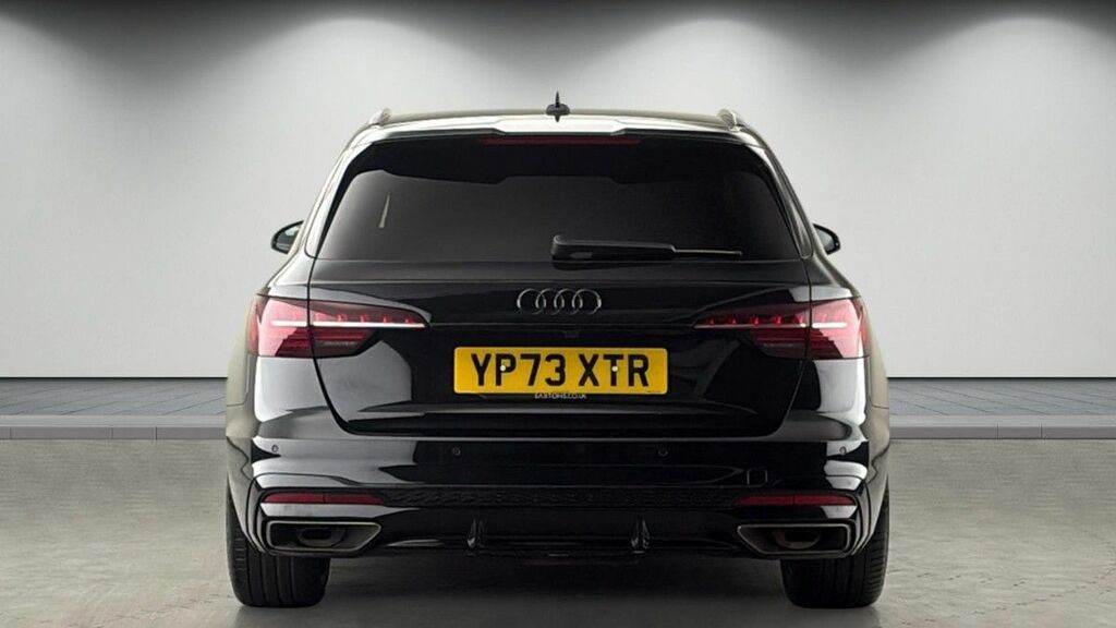 Audi A4 Avant 2.0 Tfsi 40 Black Edition Estate S Tron YP73XTR Black #4