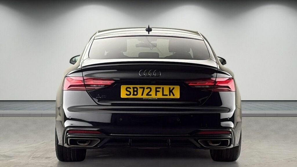 Audi A5 2.0 Tfsi 35 Black Edition Sportback S T SB72FLK Black #4