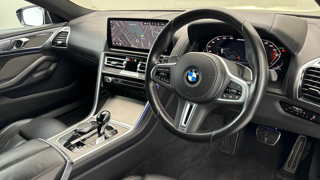 BMW 8 Series Gran Coupe 4.4 M850i V8 Saloon Steptronic Xdrive E WM22LCA Black #5