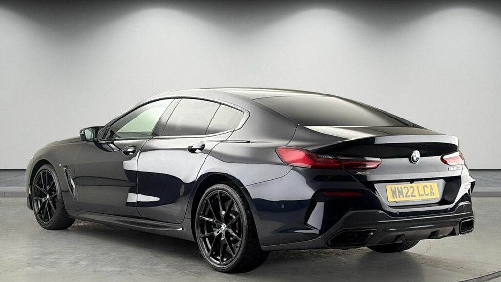 BMW 8 Series Gran Coupe 4.4 M850i V8 Saloon Steptronic Xdrive E WM22LCA Black #2