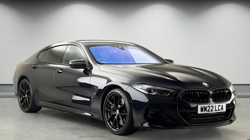 BMW 8 Series Gran Coupe 4.4 M850i V8 Saloon Steptronic Xdrive E Black