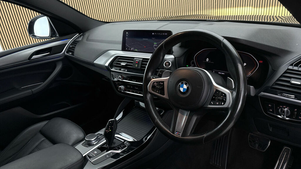 BMW X4 2.0 20D Mht M Sport Suv Hybrid Xdr DY70EKG Blue #5