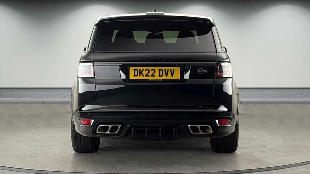 Land Rover Range Rover Sport 5.0 P575 V8 Svr Carbon Edition Suv DK22DVV Black #4