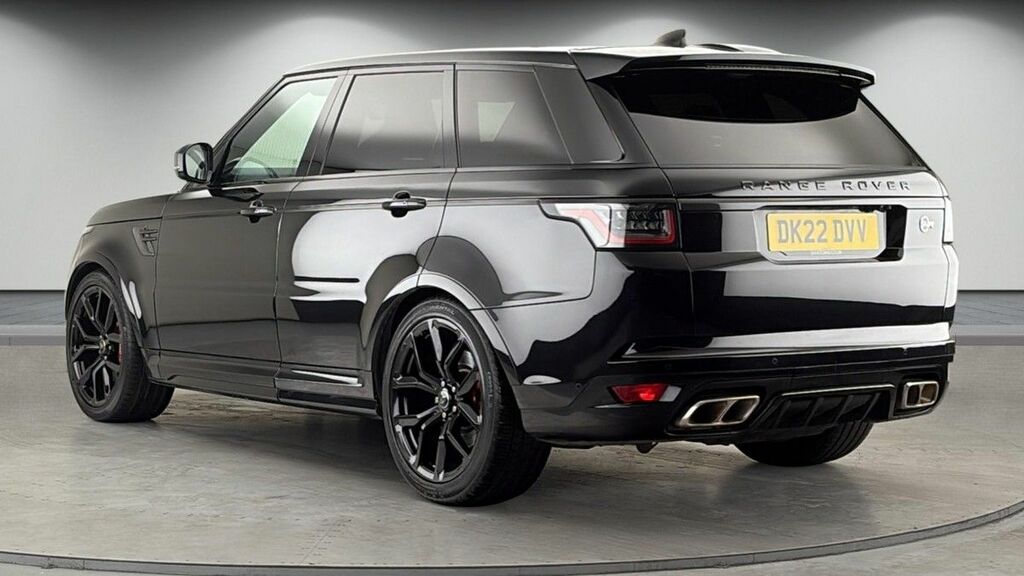Land Rover Range Rover Sport 5.0 P575 V8 Svr Carbon Edition Suv DK22DVV Black #2