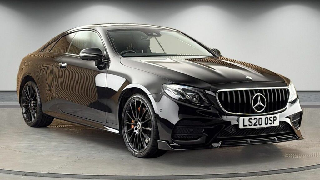 Mercedes-Benz E Class 2.9 E400d Amg Line Premium Plus Coupe Black