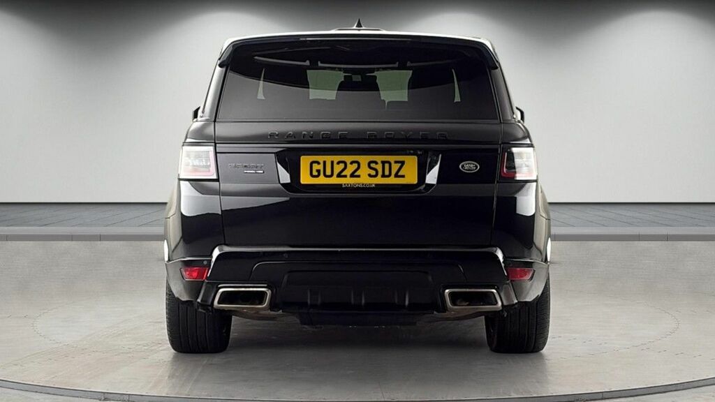 Land Rover Range Rover Sport 2.0 P400e 13.1Kwh Hse Dynamic Black Suv GU22SDZ Black #4