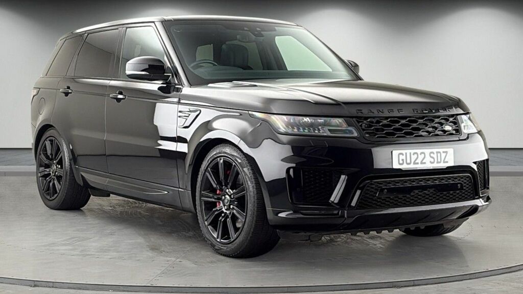 Land Rover Range Rover Sport 2.0 P400e 13.1Kwh Hse Dynamic Black Suv GU22SDZ Black