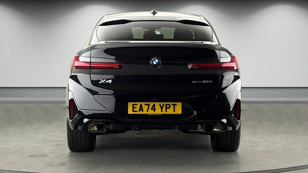BMW X4 2.0 20D Mht M Sport Suv Hybrid Xdr EA74YPT Blue #4
