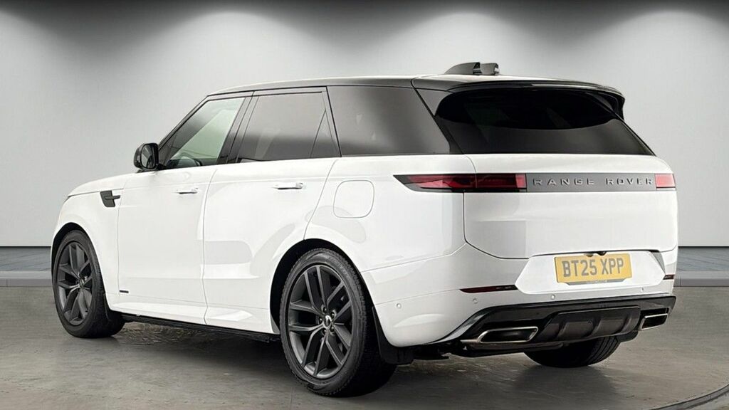 Land Rover Range Rover Sport 3.0 P550e 38.2Kwh Suv Plu BT25XPP White #2