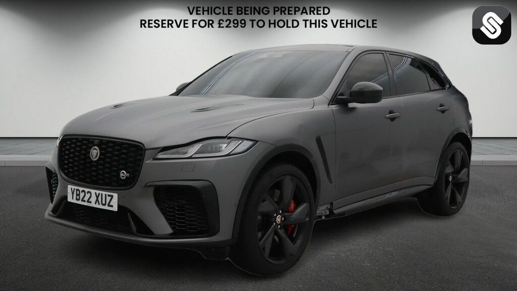 Jaguar F-Pace 5.0 P550 V8 Svr Suv Quickshift Awd Euro YB22XUZ Grey #2