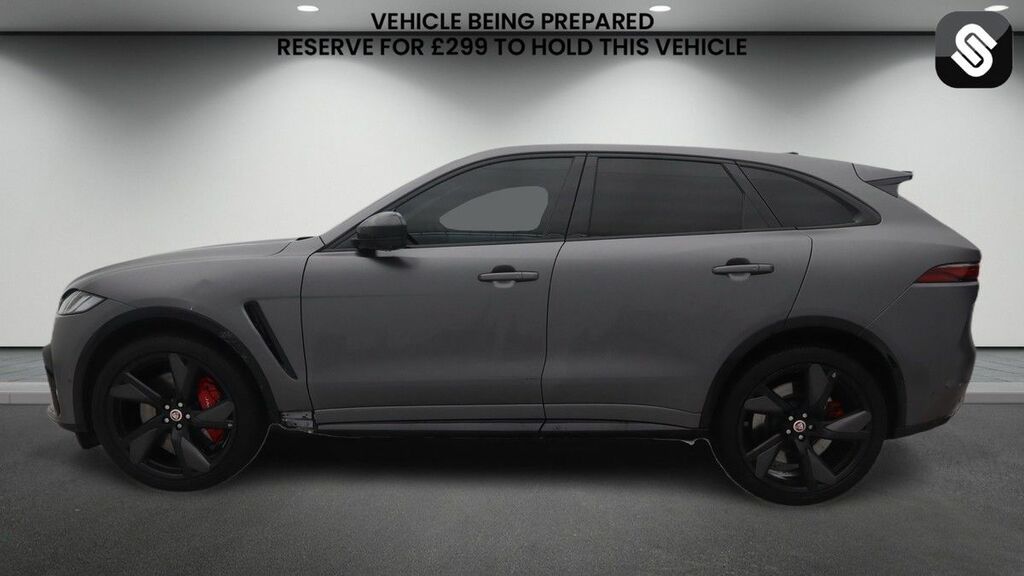 Jaguar F-Pace 5.0 P550 V8 Svr Suv Quickshift Awd Euro YB22XUZ Grey #6