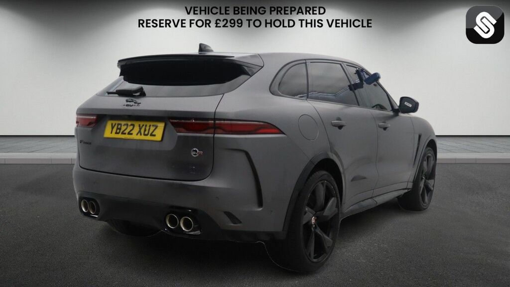 Jaguar F-Pace 5.0 P550 V8 Svr Suv Quickshift Awd Euro YB22XUZ Grey #4