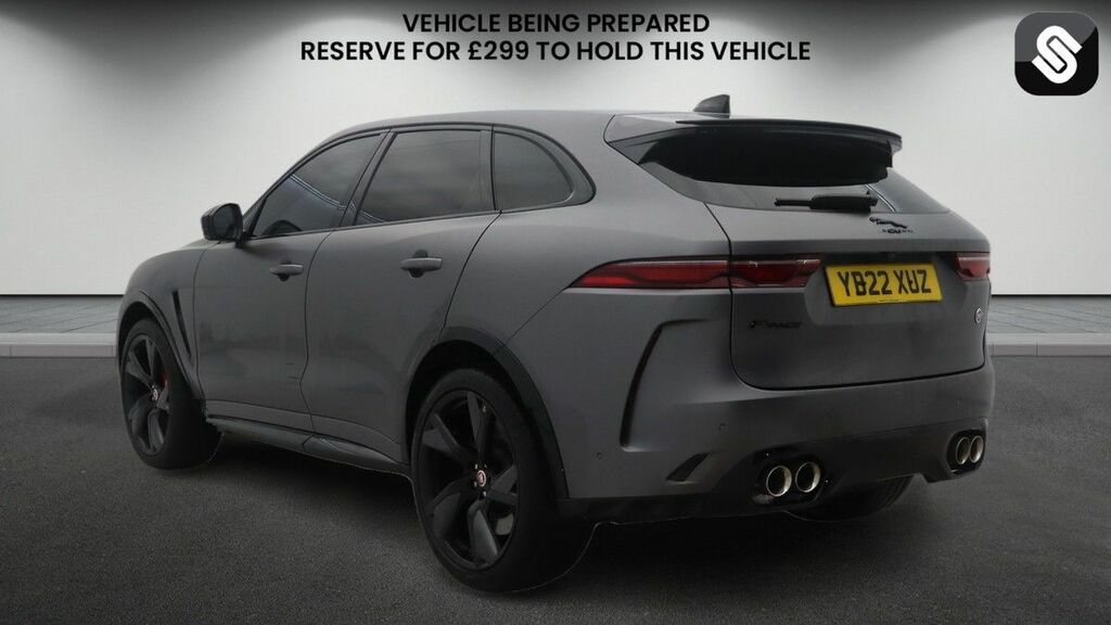 Jaguar F-Pace 5.0 P550 V8 Svr Suv Quickshift Awd Euro YB22XUZ Grey #3
