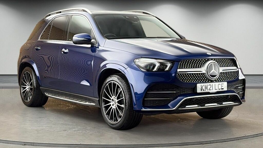 Mercedes-Benz GLE Class 2.0 Gle300d Amg Line Premium Plus Suv Blue