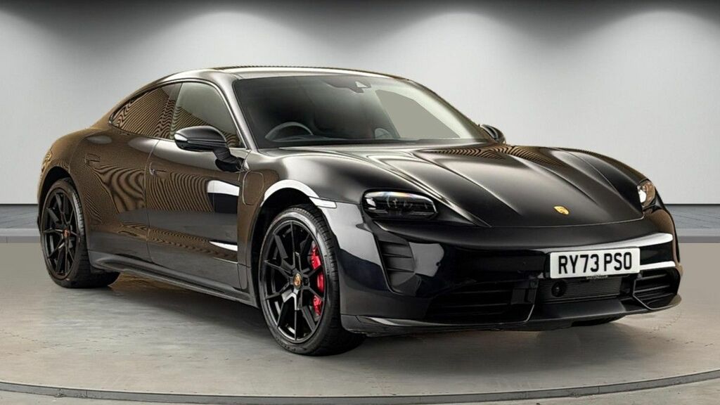 Porsche Taycan Performance Plus 93.4Kwh Gts Saloon A Black