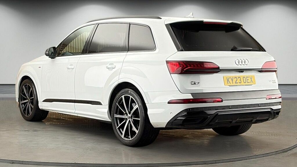Audi Q7 3.0 Tfsi V6 55 Black Edition Suv Tiptro KY23OEX White #2