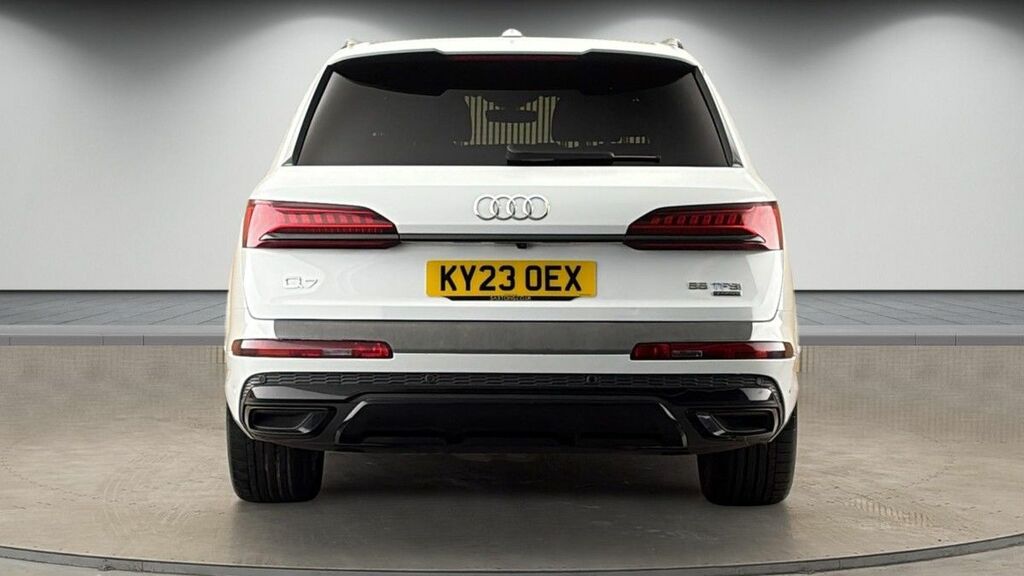 Audi Q7 3.0 Tfsi V6 55 Black Edition Suv Tiptro KY23OEX White #4