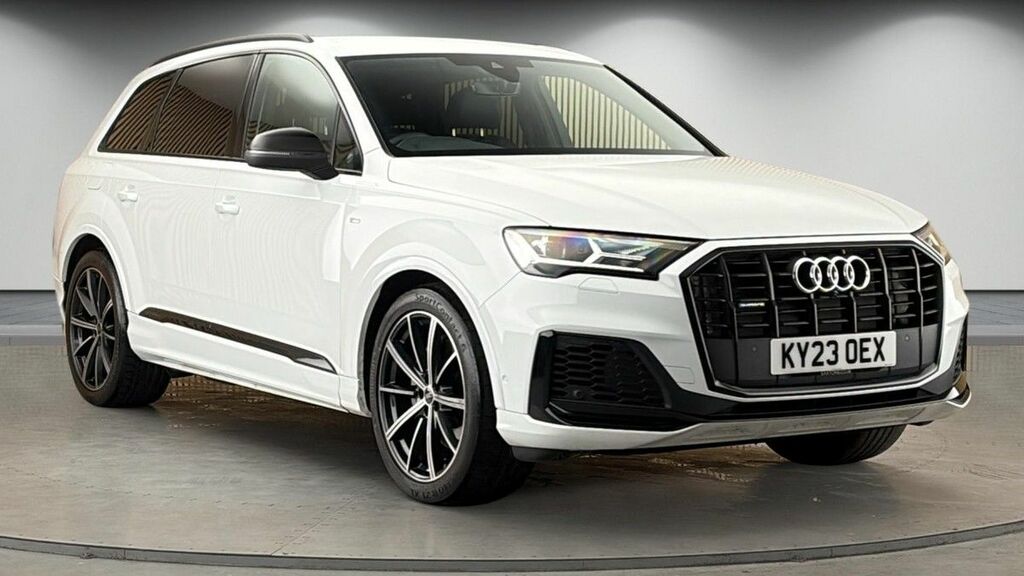 Audi Q7 3.0 Tfsi V6 55 Black Edition Suv Tiptro White
