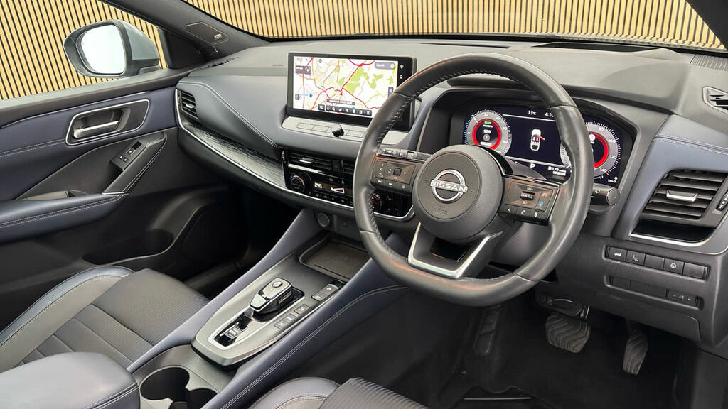 Nissan Qashqai 1.5 H E-power Tekna Suv Hybrid Eur WN72YHO Grey #5