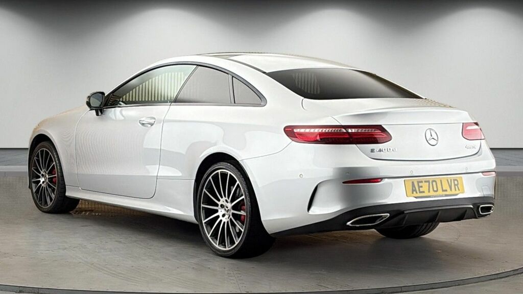 Mercedes-Benz E Class 2.9 E400d Amg Line Premium Plus Coupe AE70LVR Silver #2