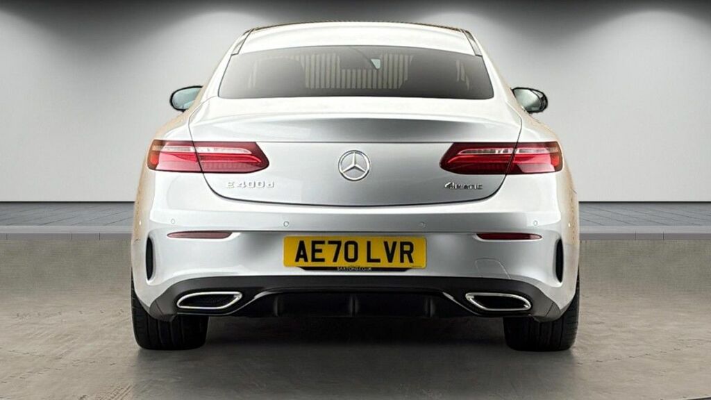 Mercedes-Benz E Class 2.9 E400d Amg Line Premium Plus Coupe AE70LVR Silver #4