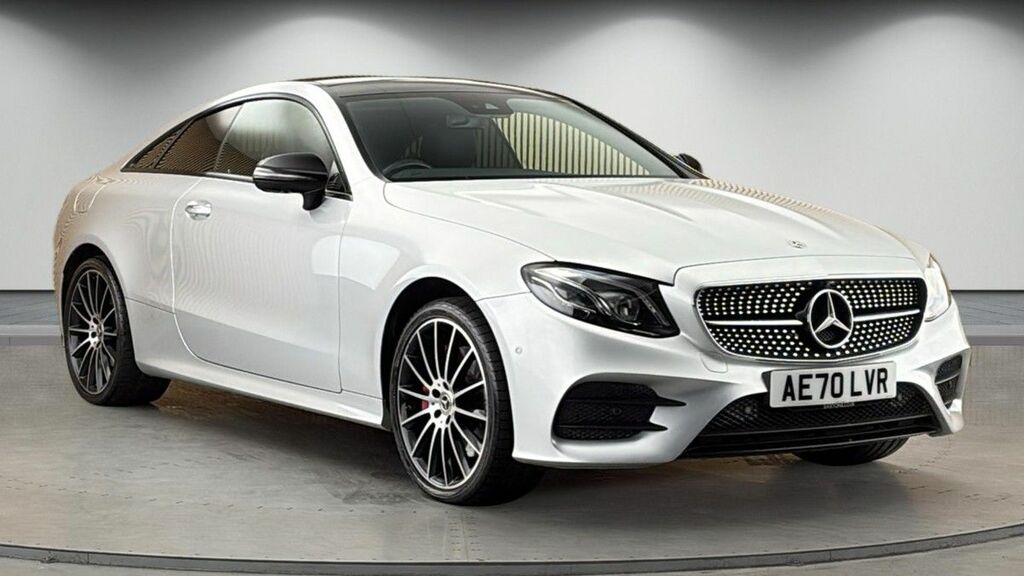 Mercedes-Benz E Class 2.9 E400d Amg Line Premium Plus Coupe Silver