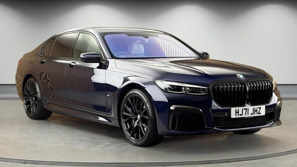 BMW 7 Series 730D M Sport Saloon Blue