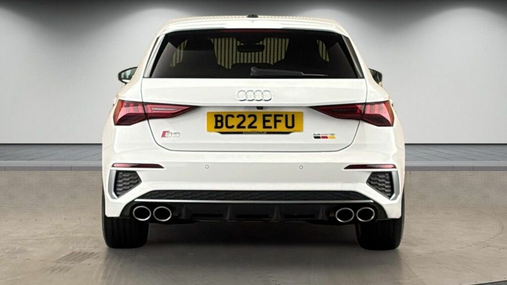 Audi S3 2.0 Tfsi Sportback S Tronic Quattro Eur BC22EFU White #4