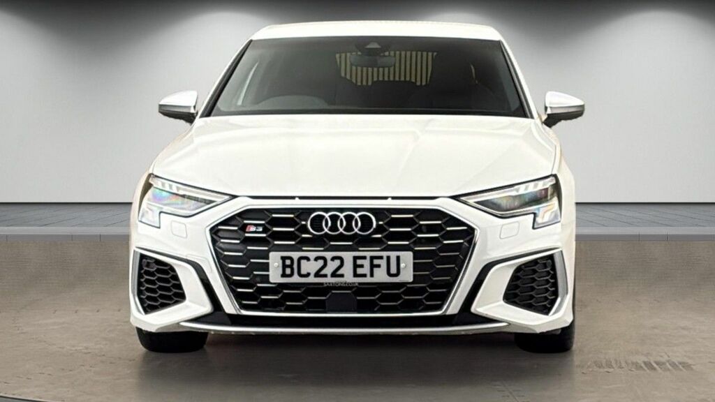 Audi S3 2.0 Tfsi Sportback S Tronic Quattro Eur BC22EFU White #3