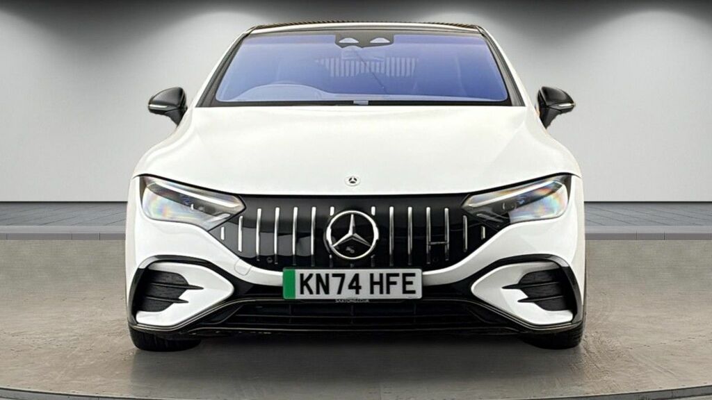 Mercedes-Benz EQE Eqe 53 91Kwh Amg Night Edition Saloon White #3