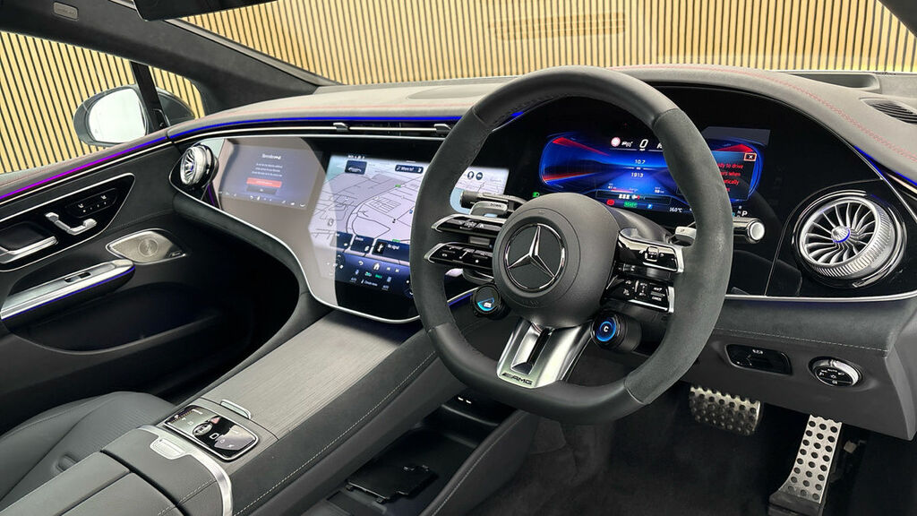 Mercedes-Benz EQE Eqe 53 91Kwh Amg Night Edition Saloon White #5