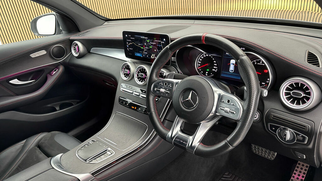 Mercedes-Benz GLC Class 3.0 Glc43 V6 Amg Coupe G-tronic 4Matic DK70UDD Silver #5