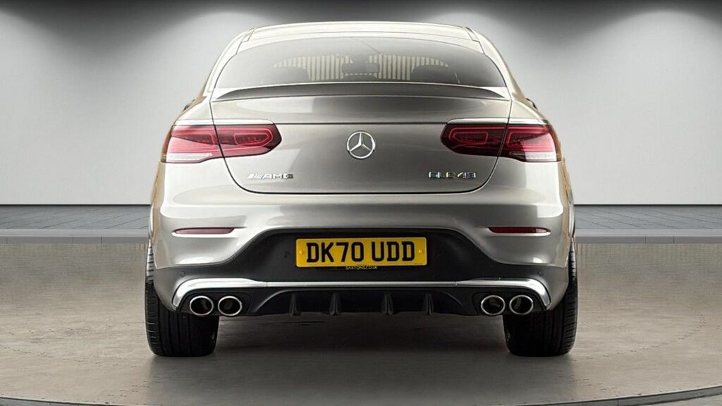 Mercedes-Benz GLC Class 3.0 Glc43 V6 Amg Coupe G-tronic 4Matic DK70UDD Silver #4