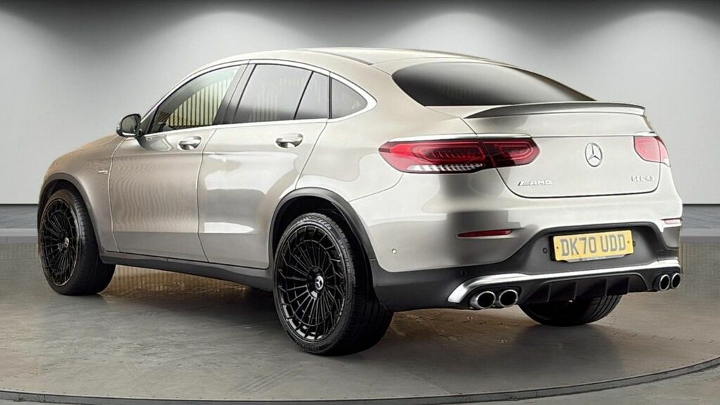 Mercedes-Benz GLC Class 3.0 Glc43 V6 Amg Coupe G-tronic 4Matic DK70UDD Silver #2