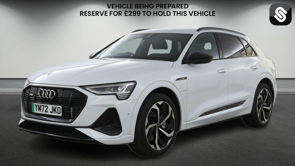 Audi E-tron 50 Black Edition Suv Quattro 71. YM72JKO White #2