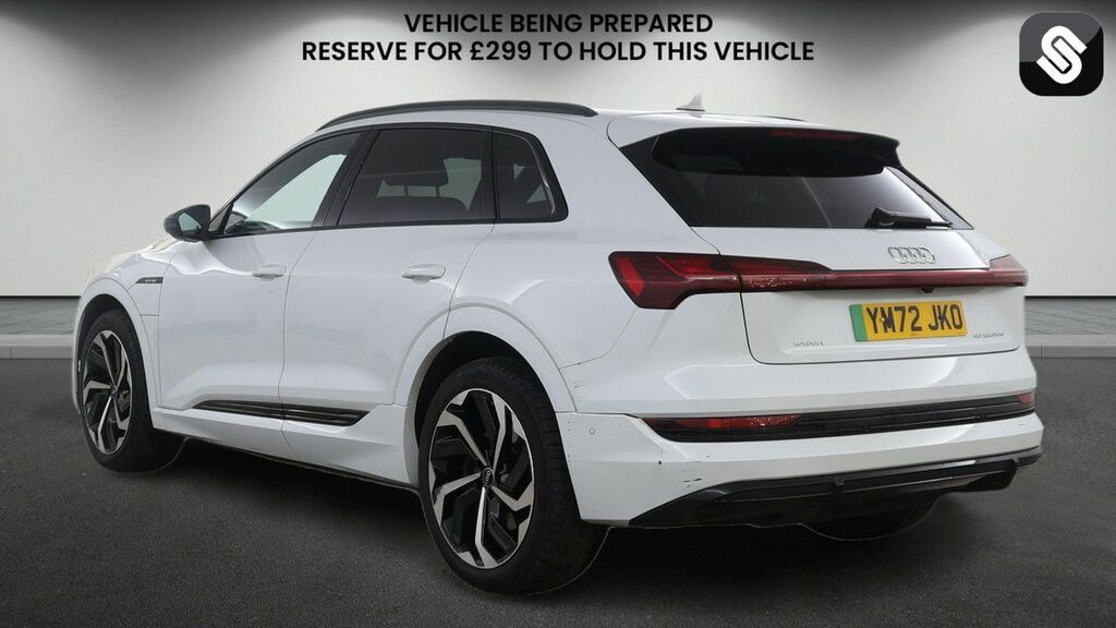 Audi E-tron 50 Black Edition Suv Quattro 71. YM72JKO White #3