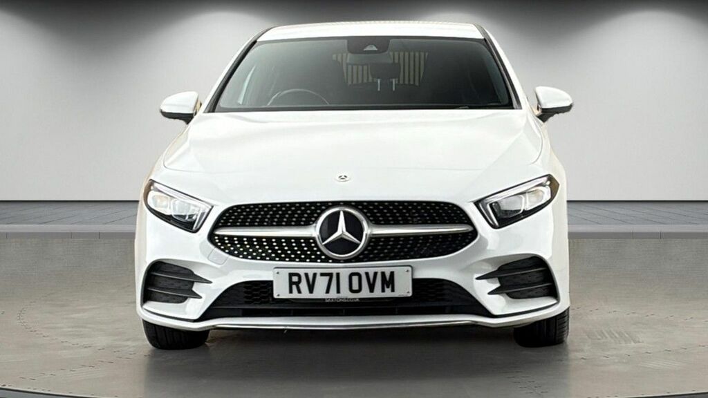 Mercedes-Benz A Class 1.3 A250e 15.6Kwh Amg Line Hatchback Pl RV71OVM White #3