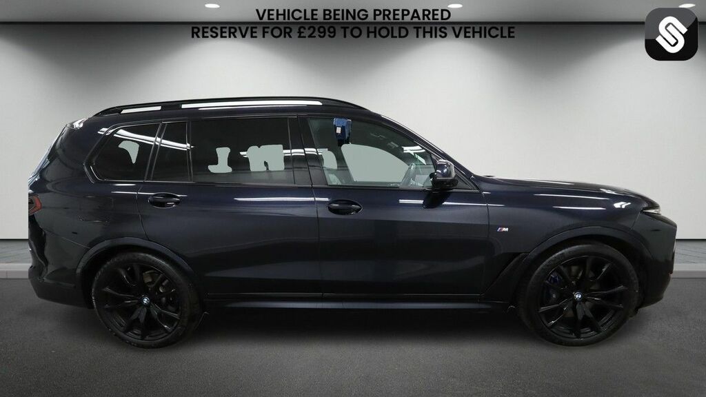 BMW X7 3.0 40D Mht M Sport Suv Hybrid Xdr AD23NVB Black #5