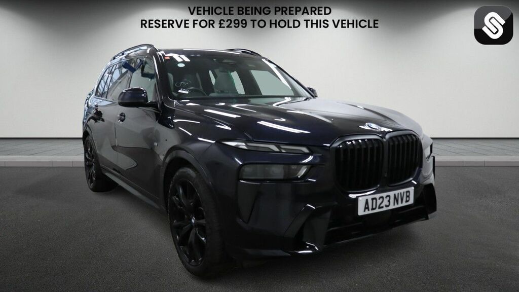 BMW X7 3.0 40D Mht M Sport Suv Hybrid Xdr Black