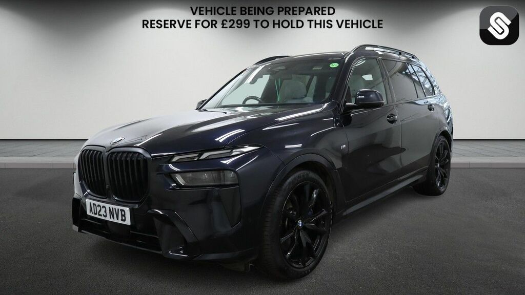BMW X7 3.0 40D Mht M Sport Suv Hybrid Xdr AD23NVB Black #2
