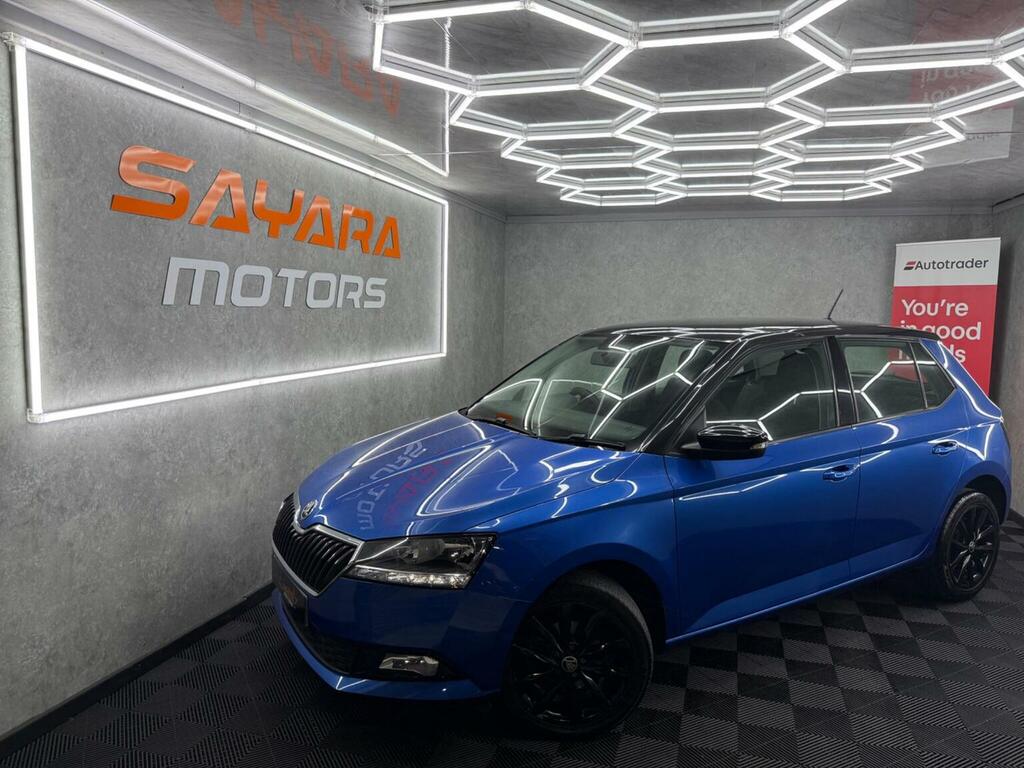 Skoda Fabia Hatchback 1.0 Tsi Colour Edition Euro 6 Ss Blue