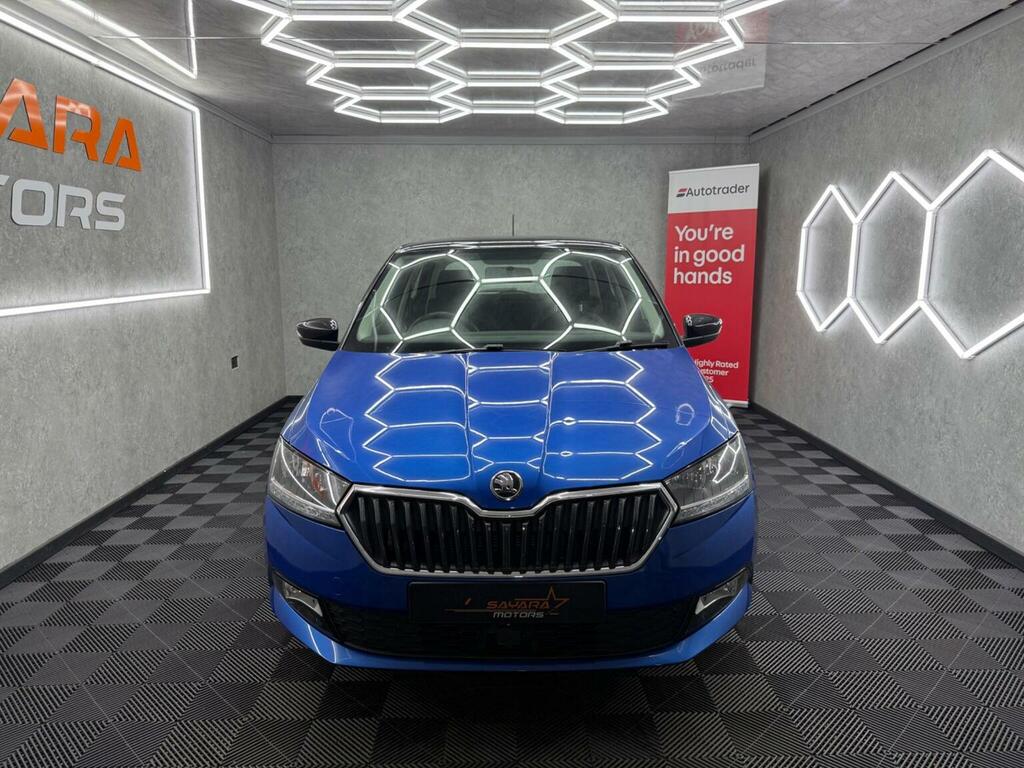 Skoda Fabia Hatchback 1.0 Tsi Colour Edition Euro 6 Ss NV19KYP Blue #2