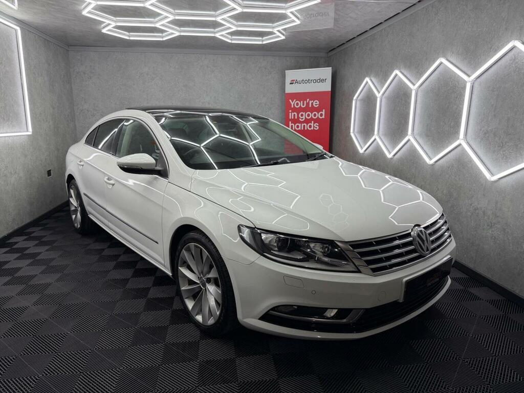 Volkswagen CC Saloon 2.0 Tdi Bluemotion Tech Gt Euro 6 Ss White #6