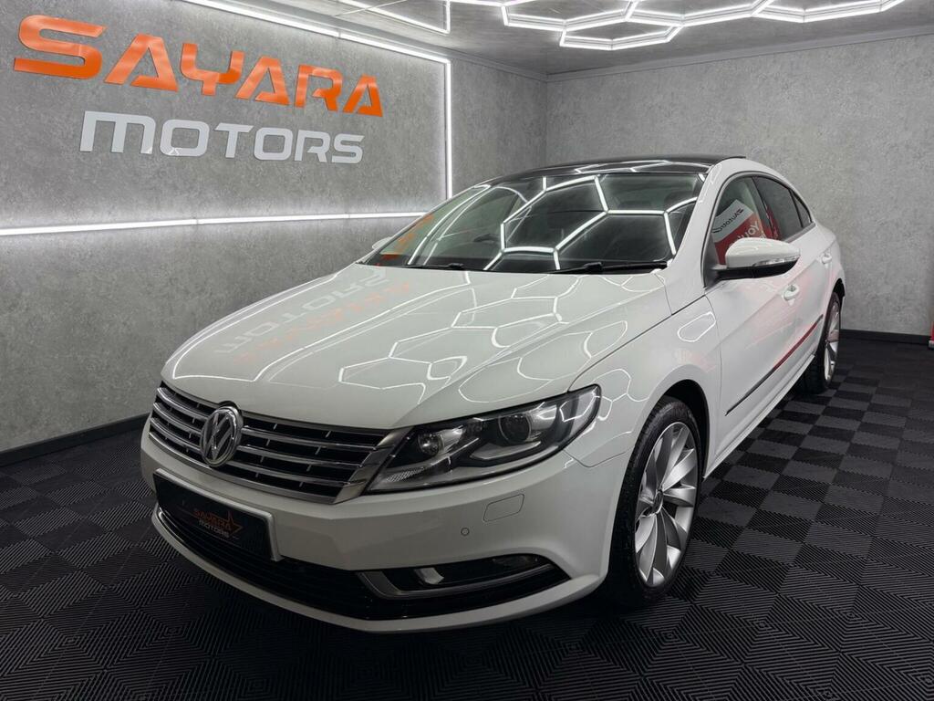 Volkswagen CC Saloon 2.0 Tdi Bluemotion Tech Gt Euro 6 Ss White #4