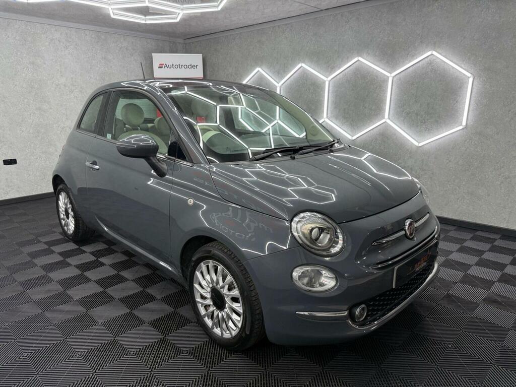 Fiat 500 Hatchback 1.2 Lounge Euro 6 Ss 201868 YJ68KOV Grey #3