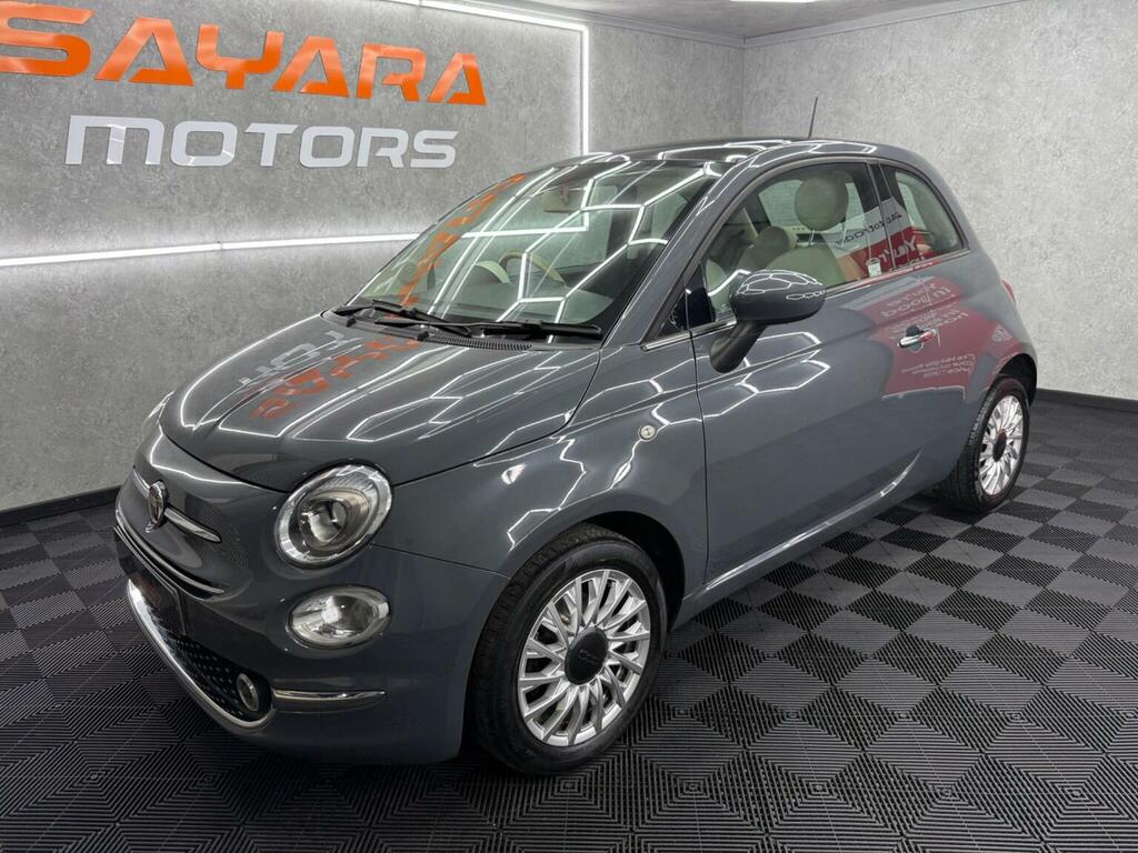 Fiat 500 Hatchback 1.2 Lounge Euro 6 Ss 201868 YJ68KOV Grey #4