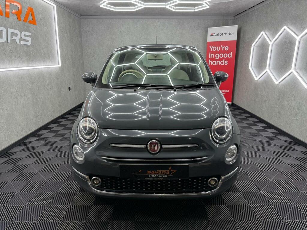 Fiat 500 Hatchback 1.2 Lounge Euro 6 Ss 201868 YJ68KOV Grey #2