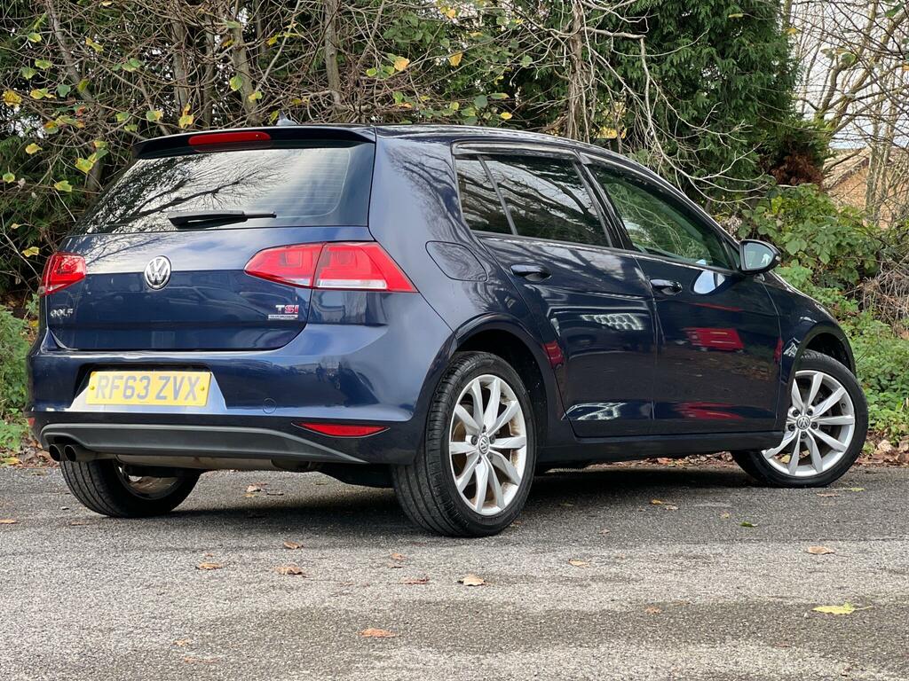 Volkswagen Golf Match Blue #4
